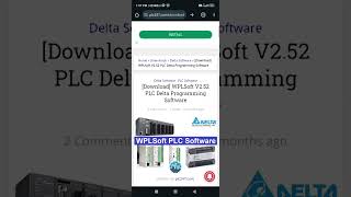 How To Download Delta PLC Programming Software [upl. by Dnalyar]