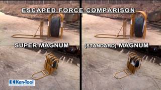 Zipper Explosion in KenTools new Super Magnum Tire Cage Reduces Explosive Force by 93 [upl. by Yasmin]