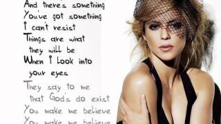 Shakira  Something Lyrics on screen [upl. by Gnidleif]