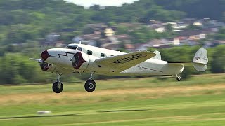 Lockheed Electra take off amp flyby [upl. by Paff292]