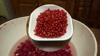 🍀 Najbolji način kako očistiti Nar  Šipak Pomegranates 2018 [upl. by Gretchen]