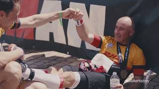 MakeHistory at the IRONMAN 703 Greece Costa Navarino [upl. by Shore]