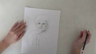 Drawing Samwise Gamgee [upl. by Ellehctim299]