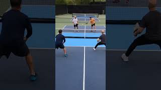 A pre loaded backhand shuts down a firefight pickleball [upl. by Soisanahta]