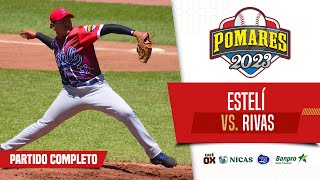 🔴 EN VIVO ⚾ Béisbol de Nicaragua  Estelí 🆚 Rivas  Pomares 2023  Segunda Ronda  Juego 3 [upl. by Yddub]