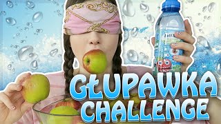 JABŁKA I WODA NA ŚLEPO I GŁUPAWKA CHALLENGE [upl. by Amor]