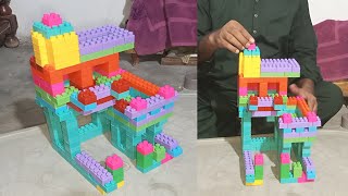 build a building from blocks  build a house from blocks  Easy way to build a house from blocks [upl. by Madelyn250]