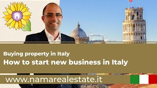 Buying a property in Italy  How to start new business in Italy [upl. by Phebe]