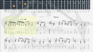 Gamma Ray Rebellion In Dreamland GUITAR TAB [upl. by Ibed336]