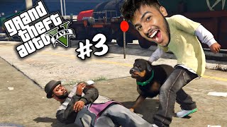 Franklin Meets Chop 🐶 GTA 5 Story Mode Series Pt 3  Day 13 Challenge 🎮 GTAV StoryMode [upl. by Marga467]