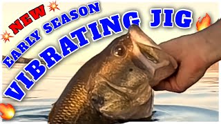 🔥 Bass Fishing HOW and WHERE to fish a VIBRATING JIG 🔥 [upl. by Ahsitram]