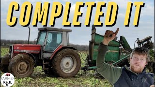 THE FINAL VIDEO  FODDER BEET HARVEST 2024 [upl. by Felicity]