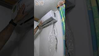 DIY SplitKlimaanlage einbauen Teil 1 AC airconditioner diy heatpump installation hilti [upl. by Niledam540]