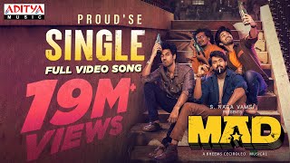 ProudSe Single Full Video Song MAD Kalyan Shankar S Naga Vamsi Bheems Ceciroleo  Telugu Songs [upl. by Yllus]