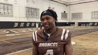 WMU Football Media Availability  Hayden Wolff amp Damari Roberson  32024 [upl. by Aldred952]