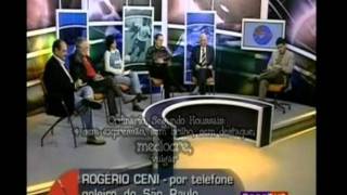 Rogério Ceni rebate acusação de jornalista do Sport Tv [upl. by Blunk937]