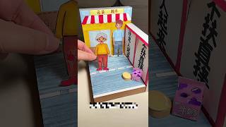 A Story Of Greedy Grandmother 🧓  mini wood toywoodworking art skillwood hand crafts shorts [upl. by Rosenblum595]