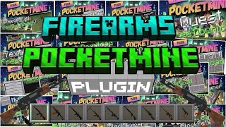 FireArms  PocketMine Plugin  PM5 [upl. by Eecyac]