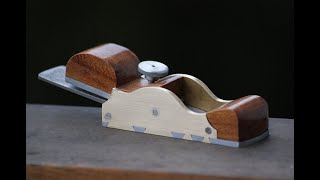 002 My first infill mitre plane Inspired by Bill Carter For woodworking [upl. by Enwahs695]