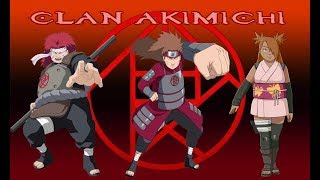 HISTORIA DEL CLAN AKIMICHI  NARUTO SHIPPUDEN [upl. by Mikol]