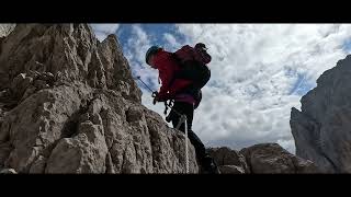 Via ferrata Bocchette Centrali [upl. by Wilda614]