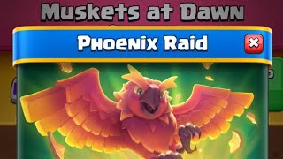 Clash Royale Gameplay  Phoenix Raid Muskets at Dawn 1v1 no2 no talking no commentary [upl. by Senga510]