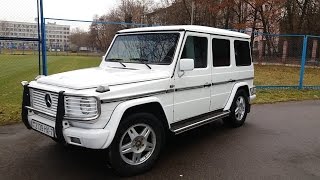 Mercedesbenz G Wagen 320 1995 review test drive [upl. by Rockey]