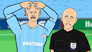 😠HAALAND RAGES AT THE REF😠 [upl. by Ivar]