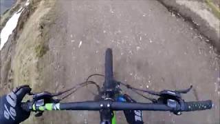 Drum to Aber Downhill Voodoo Zobop MTB [upl. by Oiceladni]