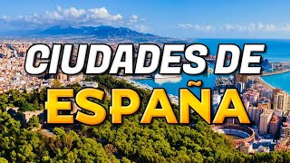 ✈️ TOP 20 Mejores DESTINOS de ESPAÑA ⭐️ Que Ver y Hacer en España [upl. by Ardme]