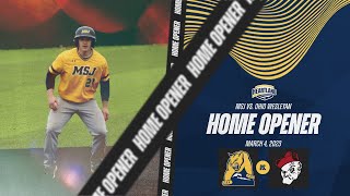 2023 MSJ Baseball Home Opener vs Ohio Wesleyan [upl. by Ymerej]