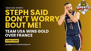 Curry Goes Off To Seal Team USA Gold Medal Win Over France [upl. by Ranice42]