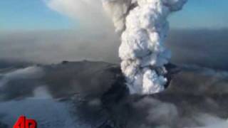 Raw Video Iceland Volcano Spews More Ash [upl. by Babara]