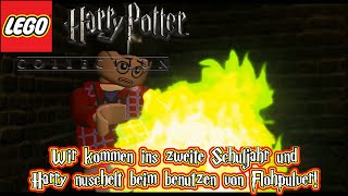 Harry benutzt das erste mal FLOHPULVER und verkackt  Lego Harry Potter [upl. by Satsoc]