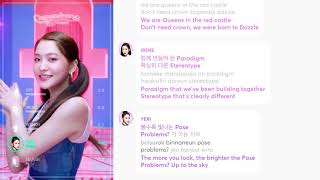 Red Velvet  Queendom Line Distribution  Lyrics Karaoke PATREON REQUESTED [upl. by Rinee]