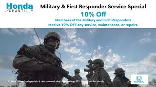 241014 October Military amp First Responder Service Special Washington DC MD Chantilly DC [upl. by Reyaht558]