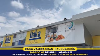 ¡TIENDAS DAKA LLEGÓ A VALERA 🤩💛 [upl. by Verda380]