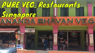 Pure Vegetarian Restaurant in Singapore Hindi [upl. by Reo695]