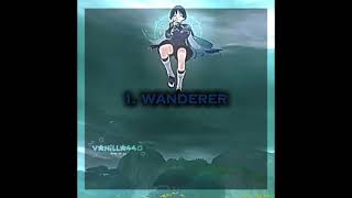 Answers in the description  wanderer sigewinne yanfei furina [upl. by Maxi]