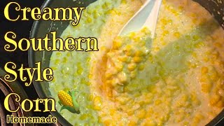 How to Make Homemade Creamed Corn Recipe Easy  Collab wRaymack Kitchen amp Grill [upl. by Asoral]