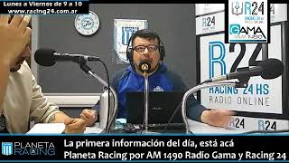 Planeta Racing  Edición del 19 de Octubre  Radio Gama y Racing 24 [upl. by Dubois461]