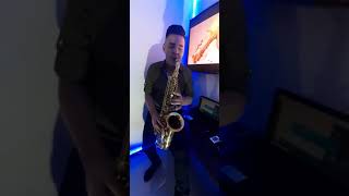 Aqui abajo  Christian Nodal  Cover Saxo [upl. by Hendon]