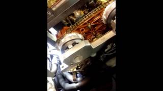 BMW x3 timing chain alignment tool replace vamps [upl. by Ainivad]