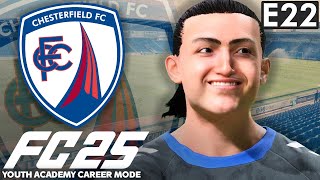 SURPRISE STRIKER SOROMON BRINGS BIG WINS  FC 25 YOUTH ACADEMY CAREER MODE EP22  CHESTERFIELD [upl. by Nayk]