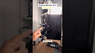 Huanuo makes the best monitor arms The Huanuo Single Monitor Arm is super simple to install and [upl. by Eng]