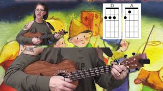 Sankt Martins Special Ukulelen TutorialAbends wenn es dunkel wird [upl. by Ytsihc]