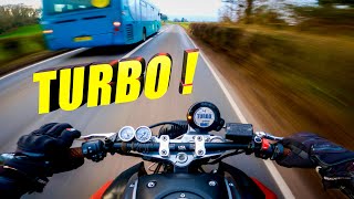 MT07 Turbo 120hp POV RIDE  Ride To Coastal Village [upl. by Ilrahc]