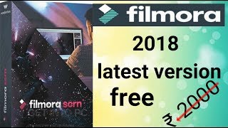 wondershare filmora 2018 latest version free without watermark and advance feature [upl. by Aehtorod]