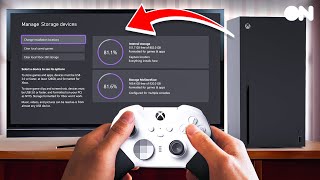 How to Manage Your Xbox Console Storage [upl. by Phonsa]