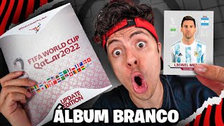 COMPLETANDO O ALBUM DA COPA BRANCO ATUALIZADO [upl. by Eloci925]